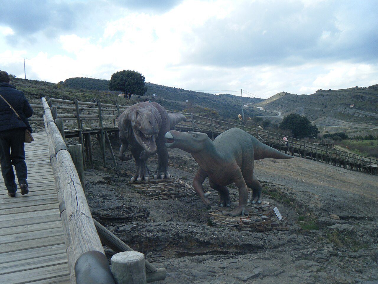 Huellas de dinosaurio de Enciso