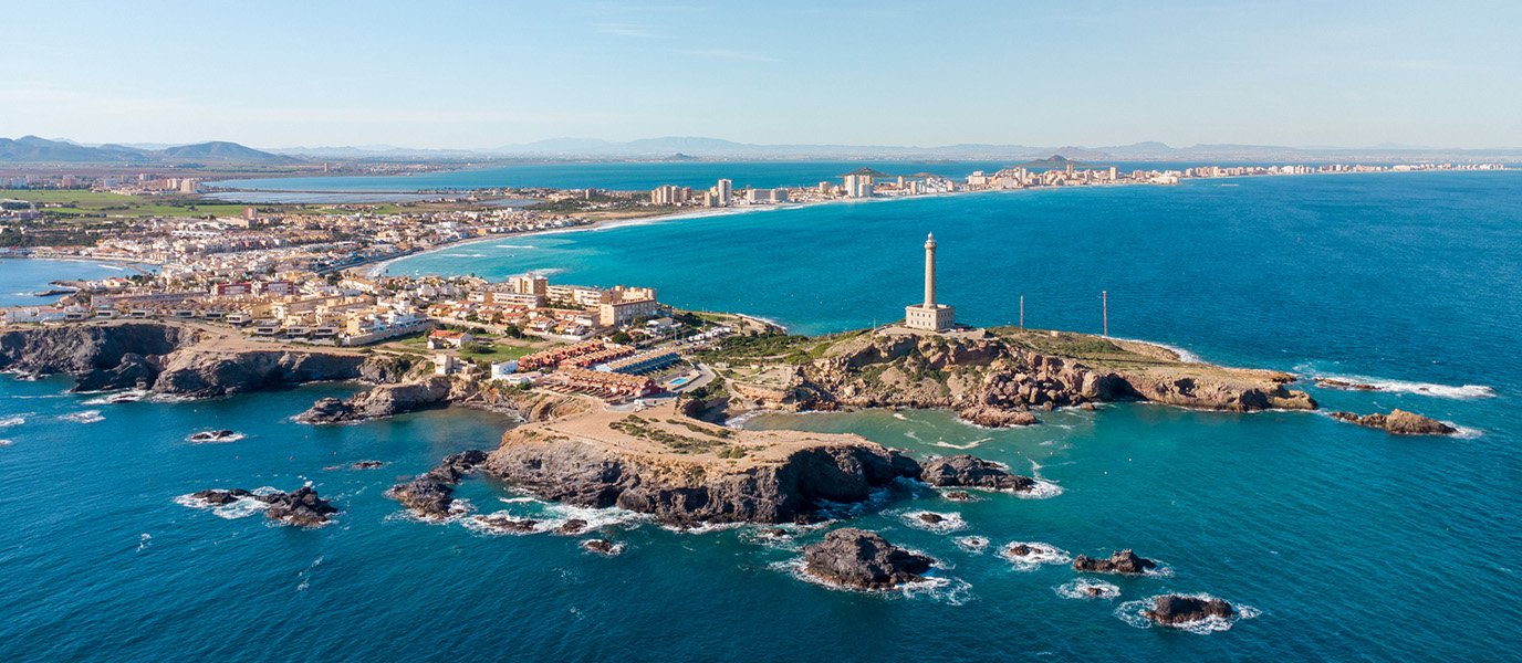 La Manga del Mar Menor en Murcia